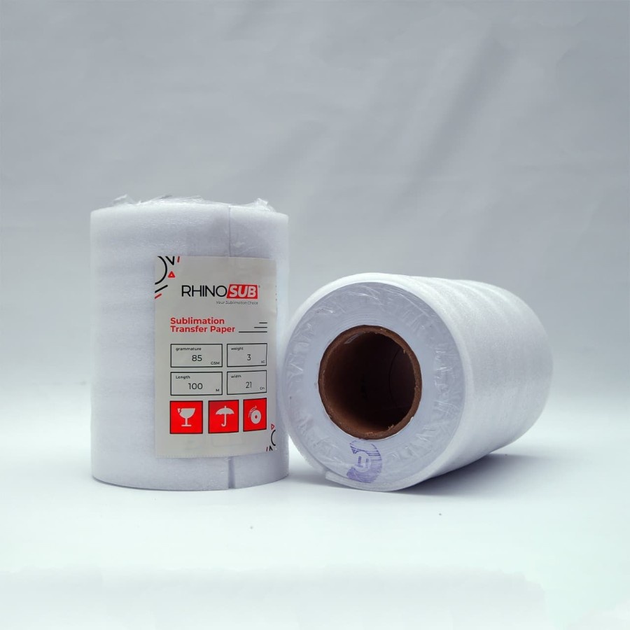

Kertas Sublim / Sublimation ROLL Paper Premium Rhino Paper Ukuran A4