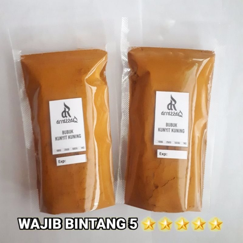 

Bubuk Kunyit 100 Gram Terbaik Tanpa Campuran