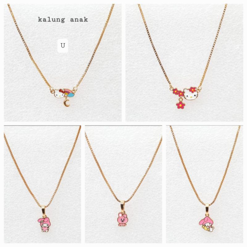 kalung anak xuping karakter lucu