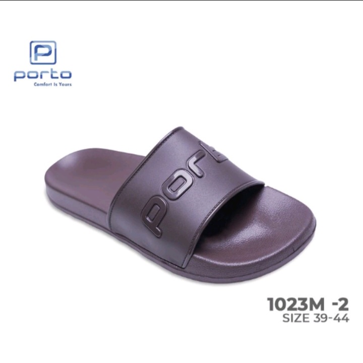 Humairah_OldShop || Porto 1023M-2 Sandal pria sandal selop sandal rumah nyaman anti slip