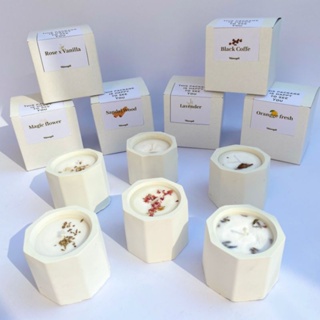 COD | Box Lilin Aromaterapi Scented Candle (Box + Lilin) | Souvenir | Paket Usaha | Palm Wax 100%