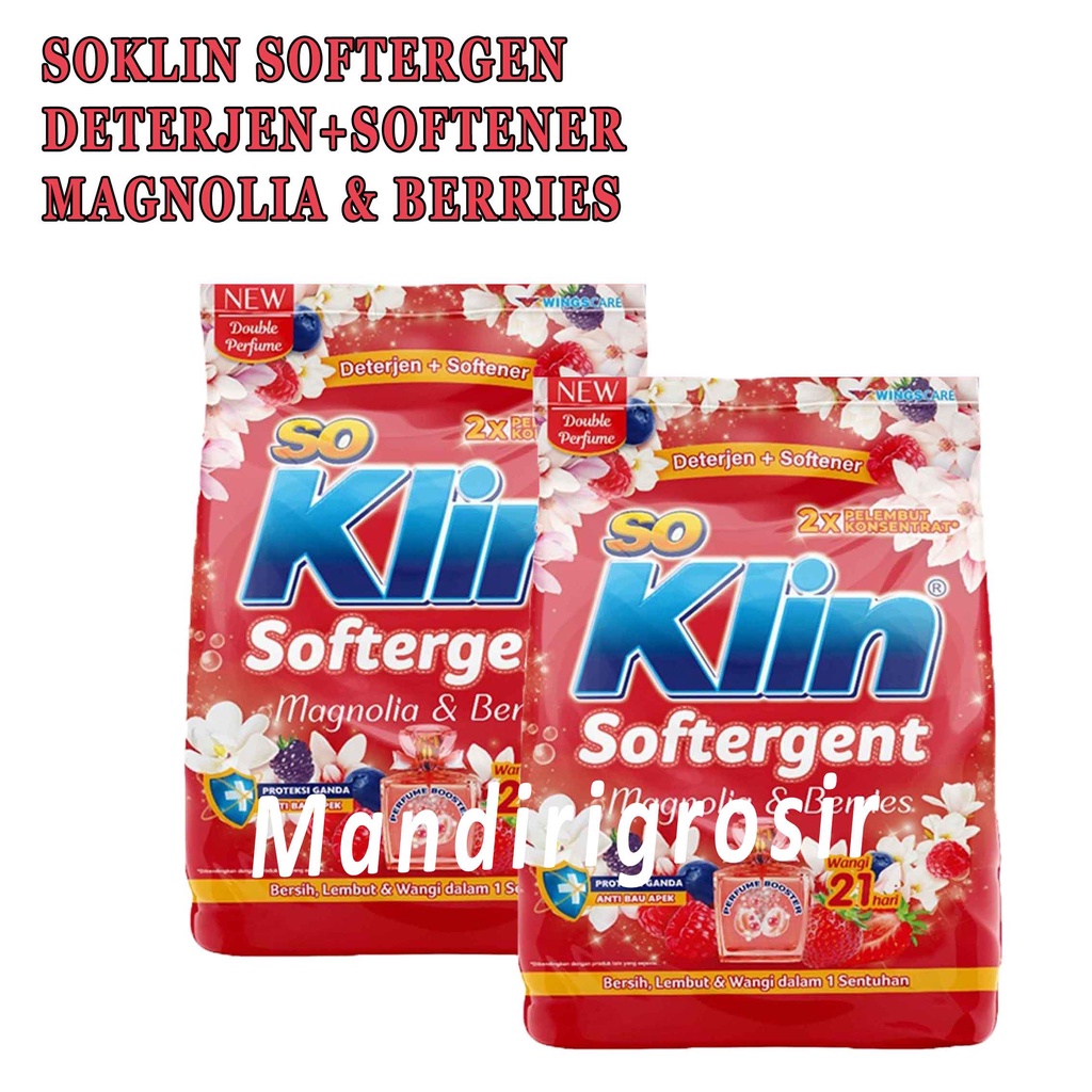 Softergen* So Klin* 770g* Cheerful Red