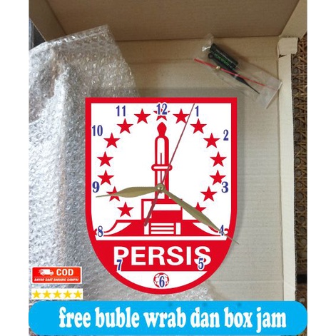 Jam Dinding Unik Dekorasi Dinding Motif Persis Solo Keren Unik Artistik Besar Terbaru