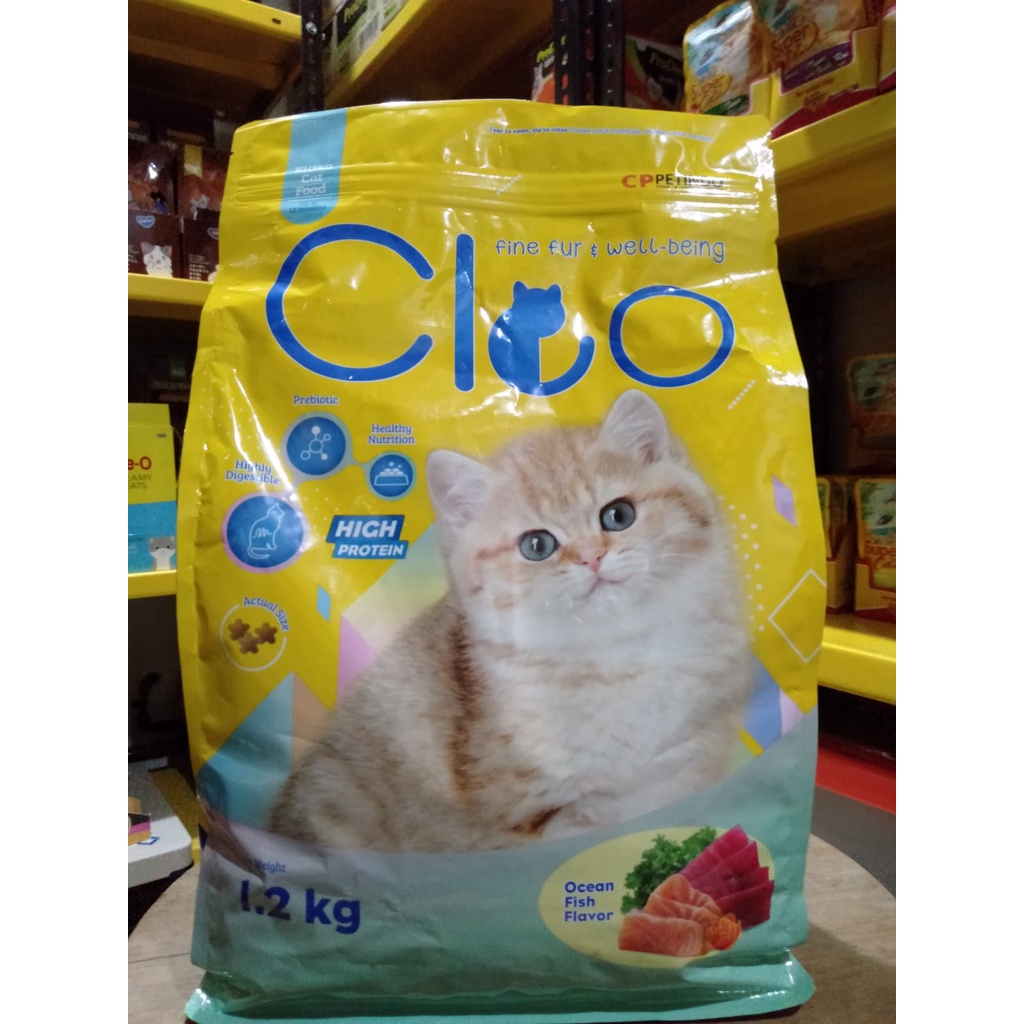 Makanan Kucing CLEO Kitten Ocean Fish 1.2Kg