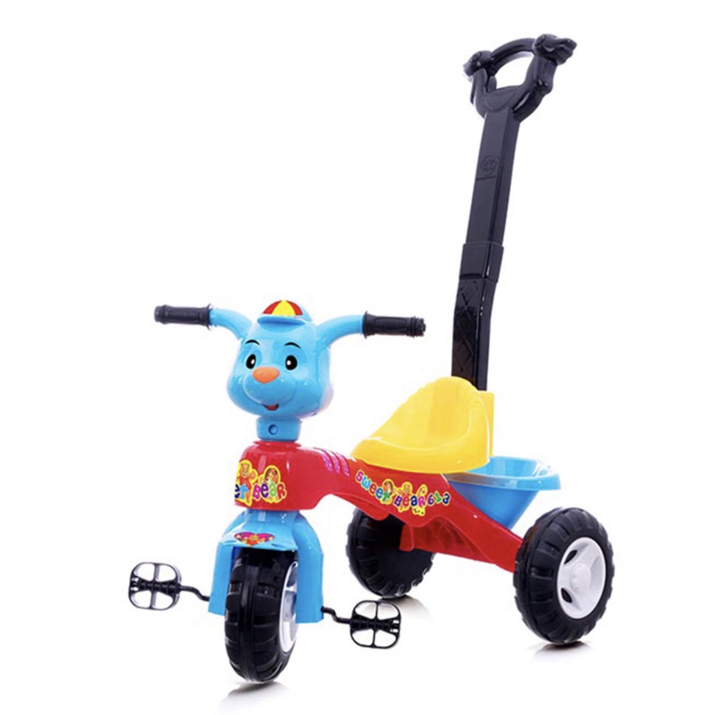 Sepeda Anak Roda 3 Tricycle SFB 613 Fungsi Musik dan Dorongan