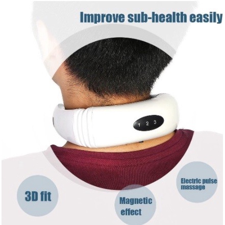

!!!!!!] ALAT KESEHATAN LEHER-Neck Massager Alat Terapi Pijat Leher Elektrik