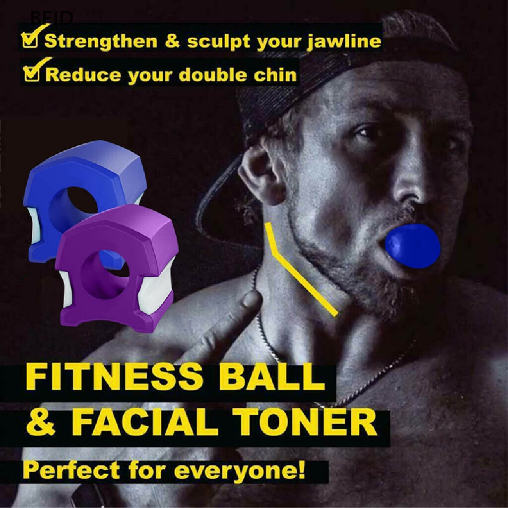 [BFID] Jawline Senam Jawlineme Latihan Fitness Bola Leher Wajah Toning Jawzrsize Jaw  [ID] Baju Kaos Distro Pria Wanita Lengan Panjang [ID]