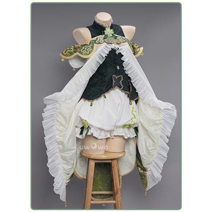 PRE-SALE UWOWO Genshin Impact Fanart: Nahida Cosplay Costume Rabbit Bunny Kusanali Sumeru Dendro Archon Cute Cosplay Costumes