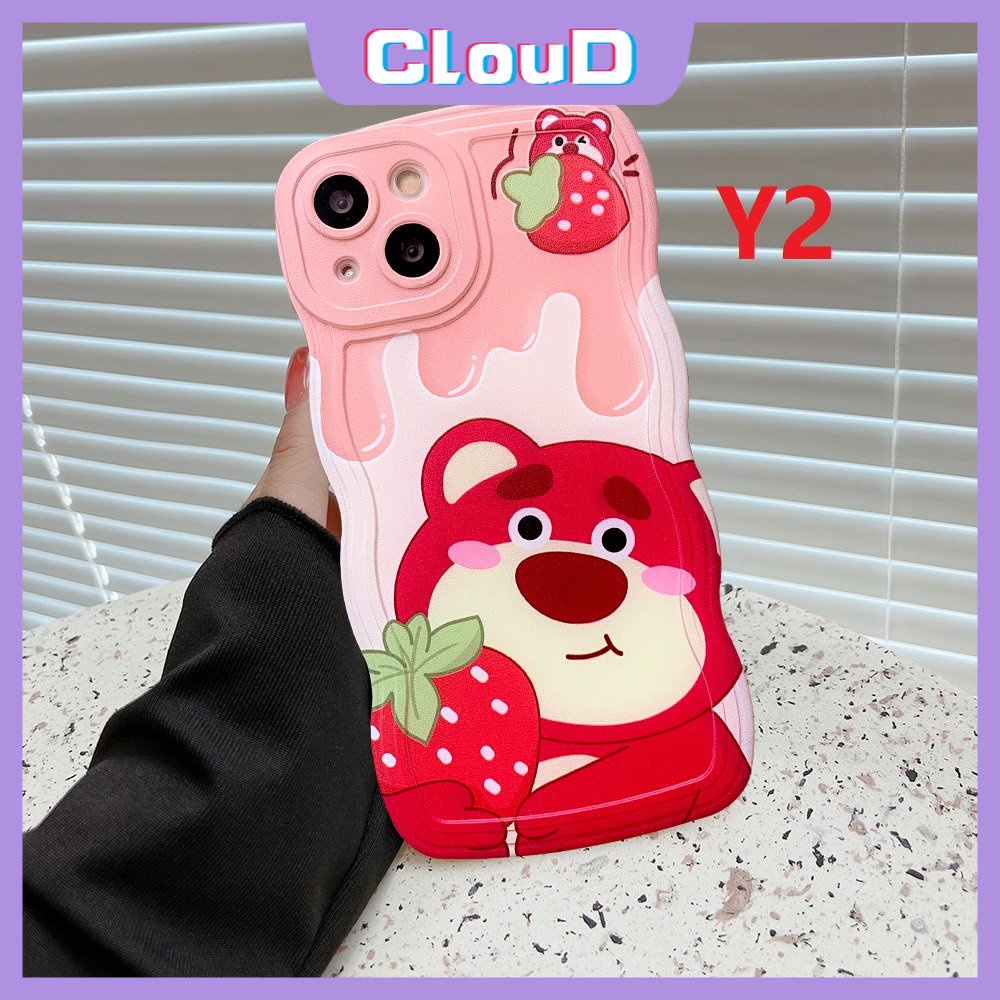 Case Winnie The Pooh Kartun Samsung A14 A13 A04s A33 A11 A04 A52s A04E A53 M22 A50 A20 A50s A02s A03s A12 A31 A22 M32 A30s A23 A21s A52 A51 A32 Lembut Tpu Wavy Edge Cute Manyo Cover