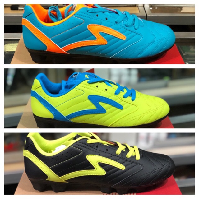 Sepatu Sepak Bola Specs Brave Fg Blue / Lime / Black