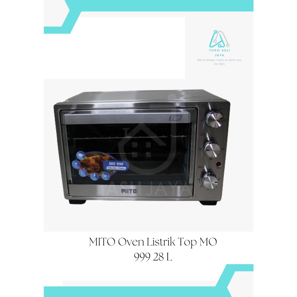 MITO Oven Listrik Top MO-999 28L Pemanggang Kue