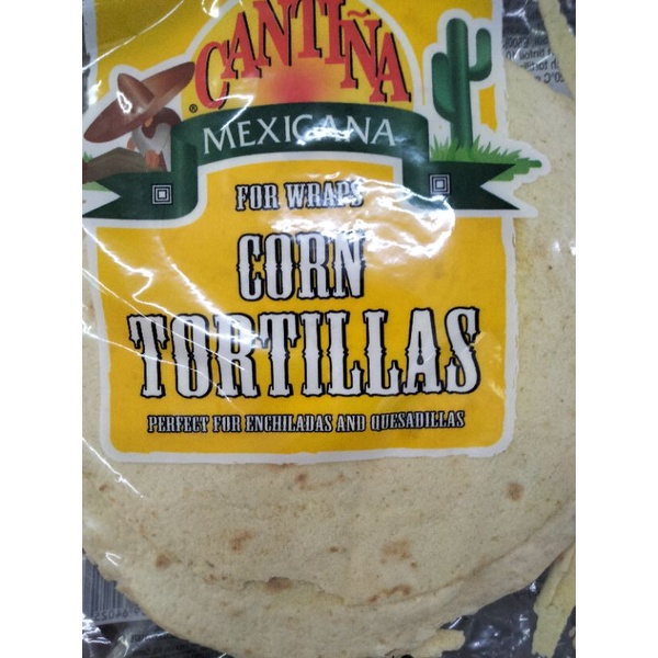 

Roti pita Cantina mexicana corn tortillas