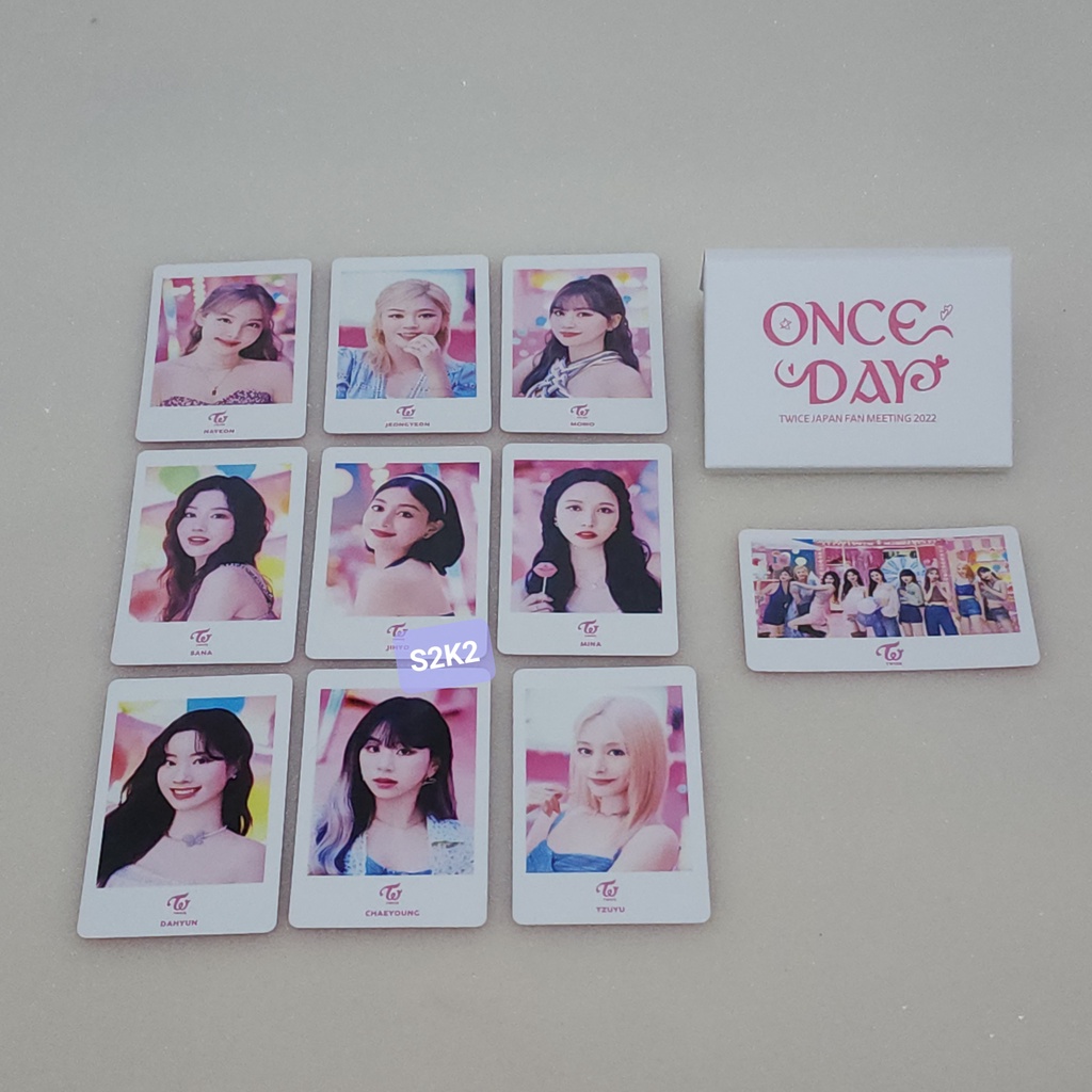 KOLEKSI PHOTOCARD TWICE JAPAN ( PC TWICE OFFICIAL)