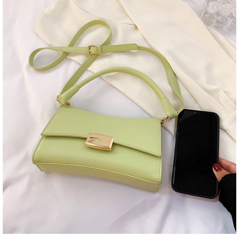 Tas Selempang Kulit Wanita Tas Hp Cewek Mini Slingbag BD 4037