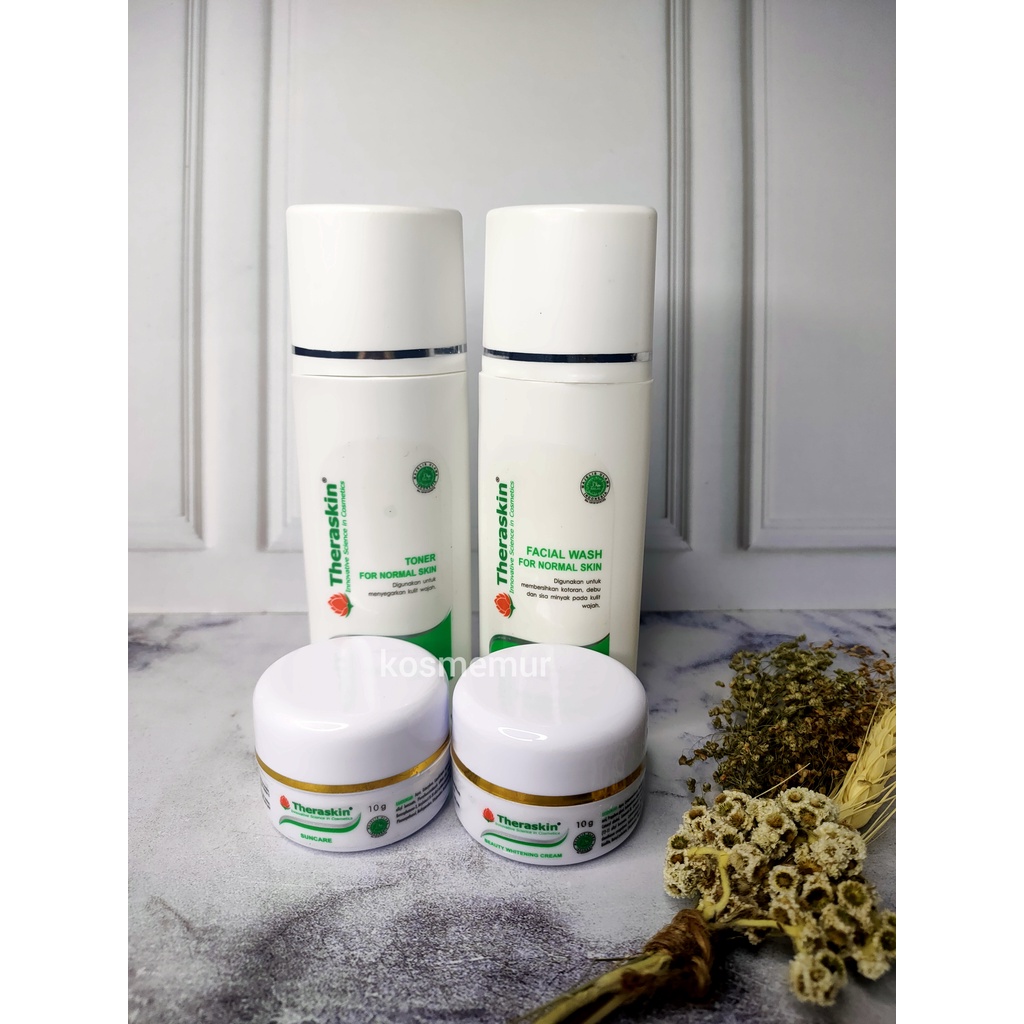 THERASKIN PAKET GLOWING ORIGINAL BPOM - PAKET THERASKIN GLOWING KEMASAN BARU