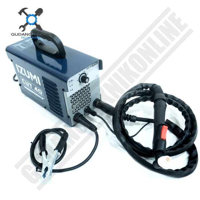 Mesin Las Potong Plat Besi Stainless DC Inverter Plasma Cutter CUT40 IZUMI / Cutting Plasma Welding Mesin Trafo Travo Las CUT 40 IZUMI