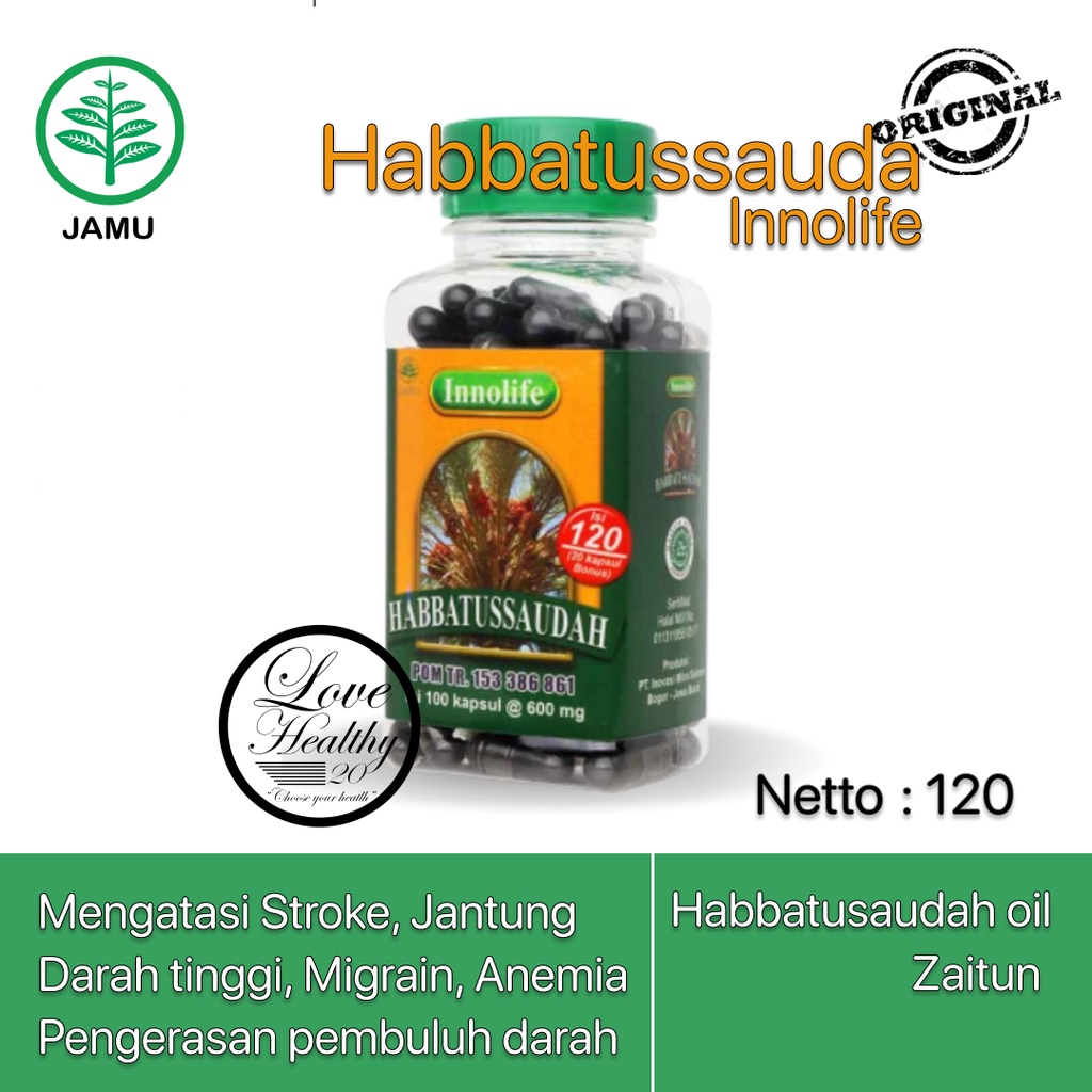 INNOLIFE HABBATUSSAUDA KAPSUL JINTEN HITAM
