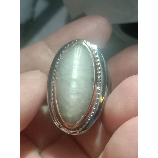 Batu Akik Pandan Kapas Kantoran Bang Kukuh