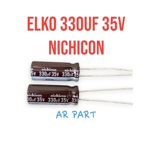 elko 330uf 35v nichicon original tinggi