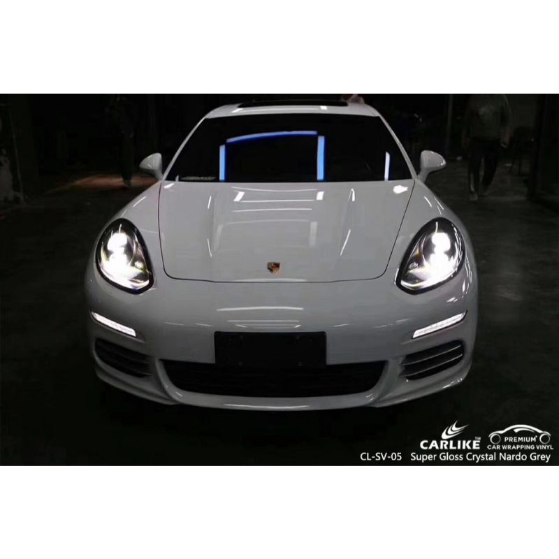 Sticker Fanchi FC210 Super Gloss Glossy Porsche Grey Premium Wrap