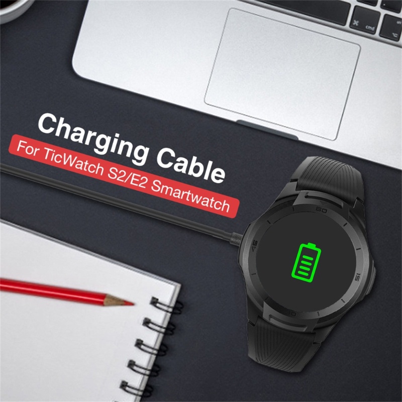 Zzz Untuk Ticwatch-E2/S2 Watch USB Charger Charging Dock Kabel 1M/3.28ft