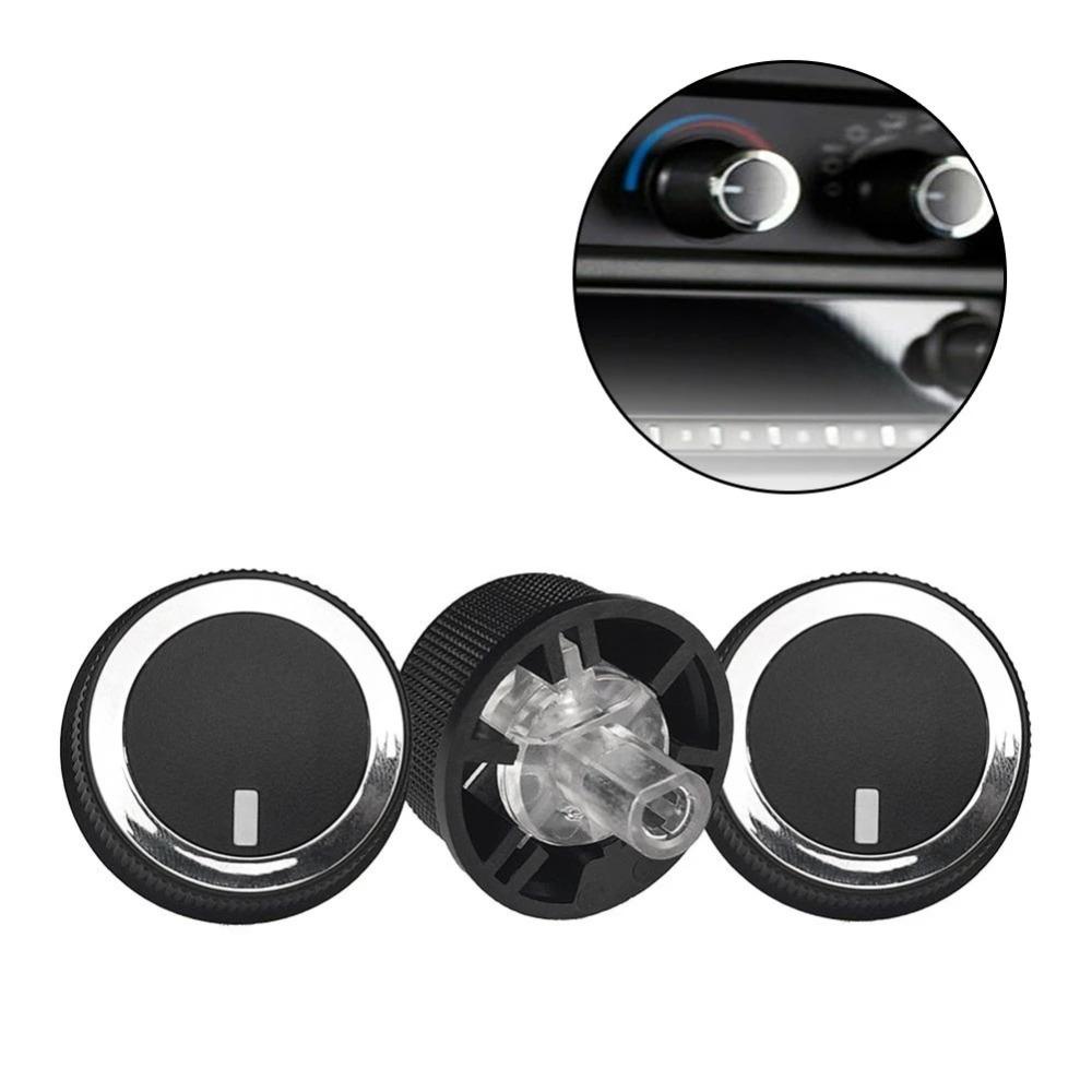 3pcs A/C Control Knob Ac Aksesoris Ac Otomotif Untuk Chevrolet 2008-2017 A/C Knob