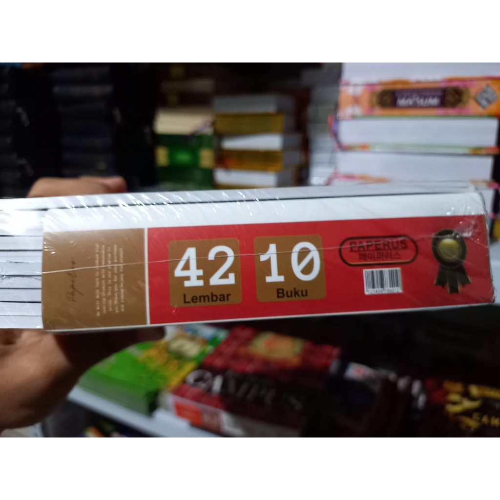 Buku Tulis Bigboss B5 merk PAPERUS 42 Lembar ( Harga Per PCS )