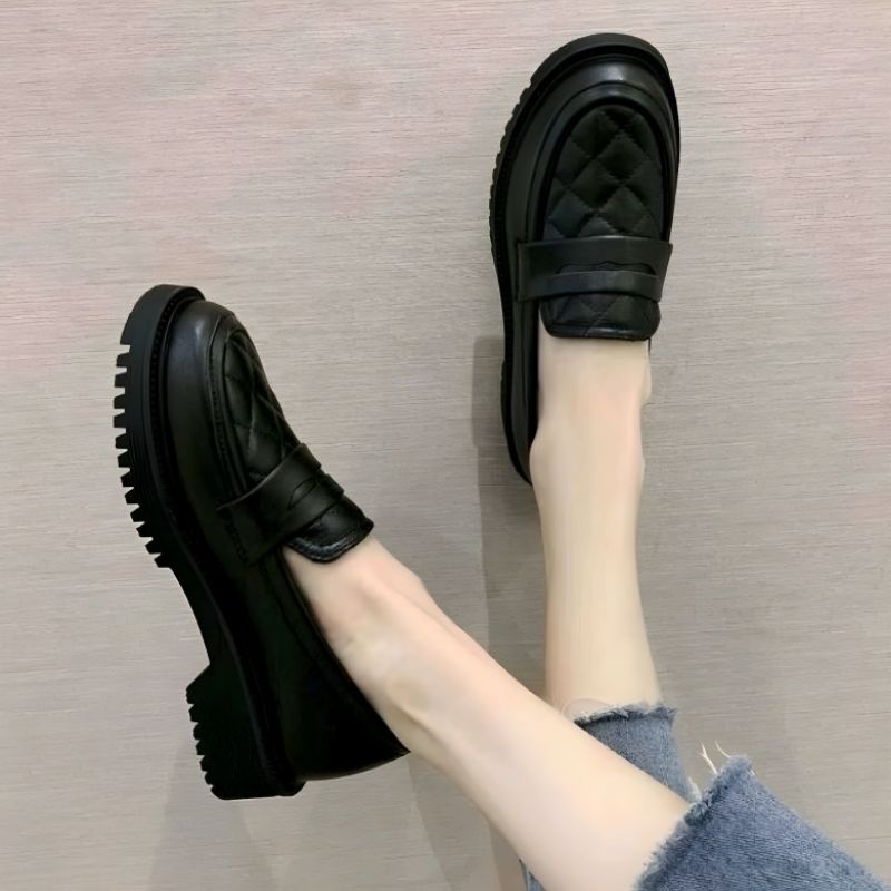 Sepatu Docmart Wanita / Sepatu Wanita Twice / Sepatu Loafers Wanita Fashion Terbaru Korea / Bisa Cod