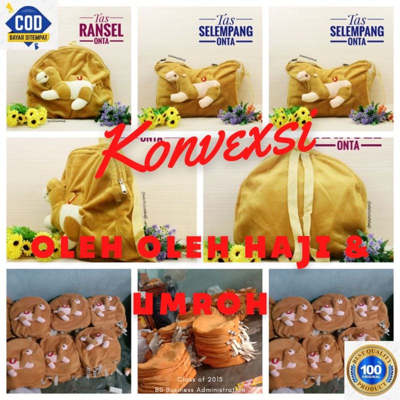Tas Boneka Unta / Oleh Oleh Haji Umroh