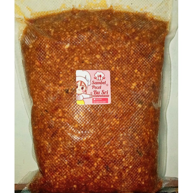 

Sambel Pecel kemasan 500 gr / 1/2 kg