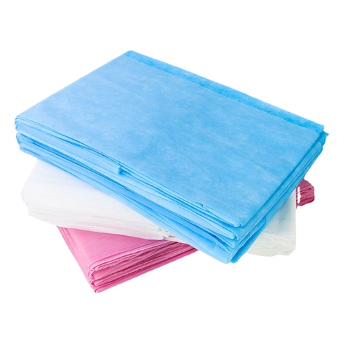 Disposable Bed Sheet Waterproof Dan Anti Minyak Alas Sprei Hotel Rumah Sakit Salon Klinik Blue