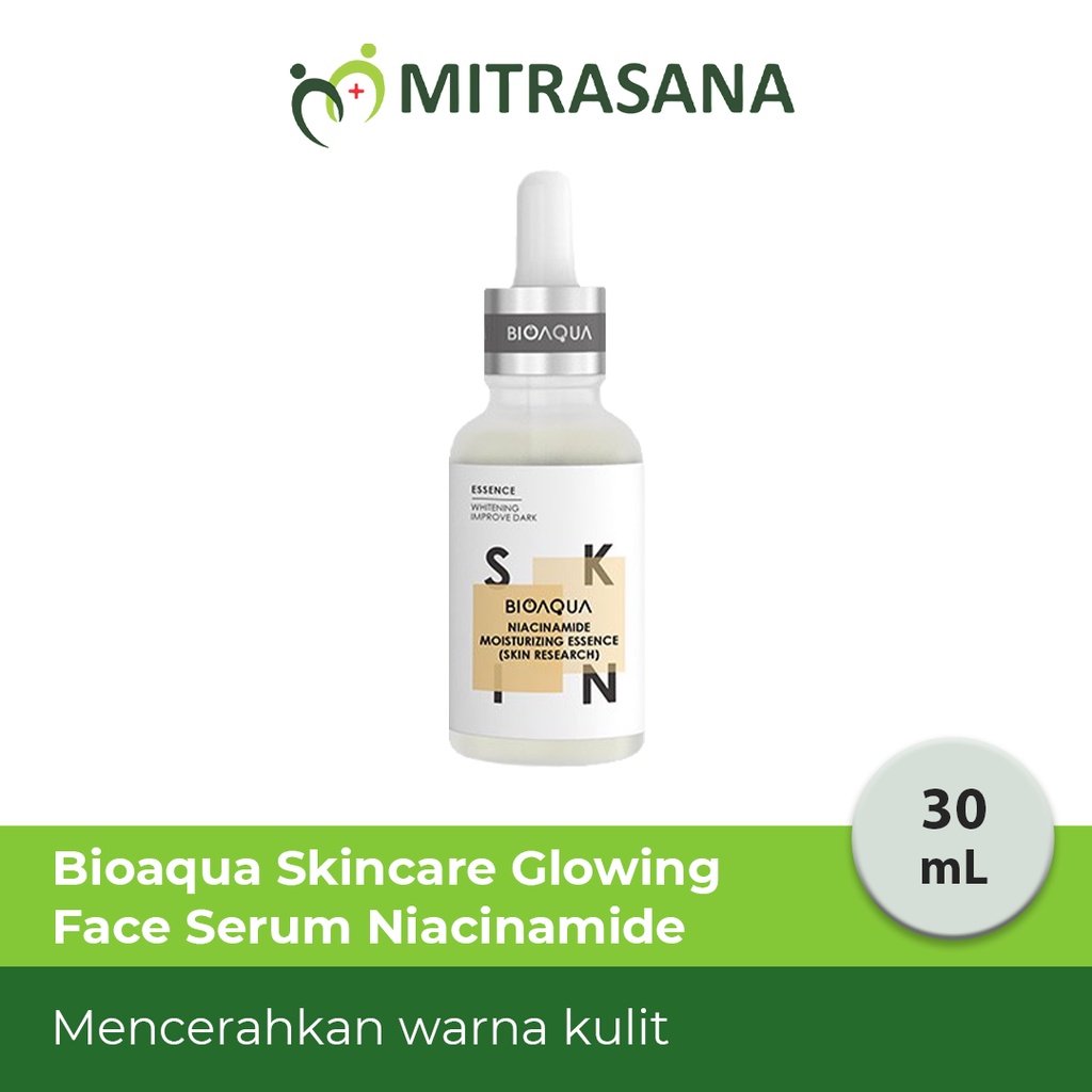 Bioaqua Skincare Glowing Face Serum 30ml Niacinamide Brightening | Hyaluronic Acid | Anti Aging | Acne Serum