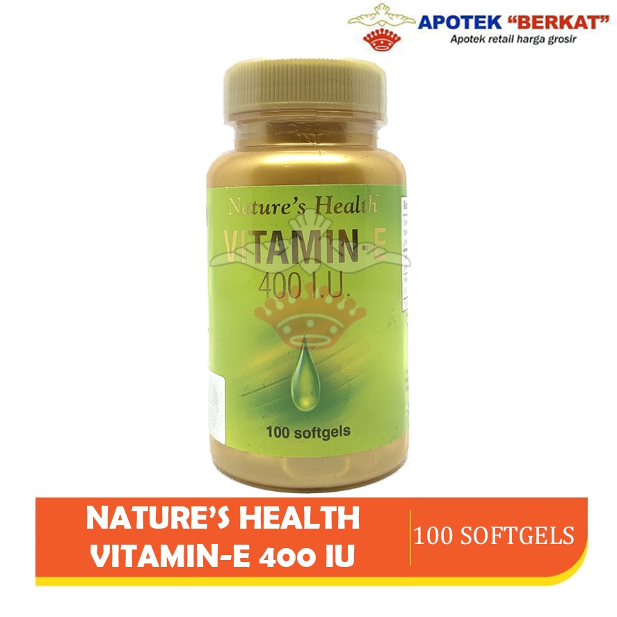 Nature's Health Vitamin E 400 Iu