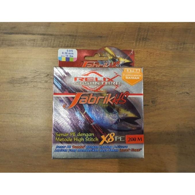 ALAT PANCING SENAR PE JABRIK HS RELIX NUSANTARA PE #0.8 LIMITED EDITION