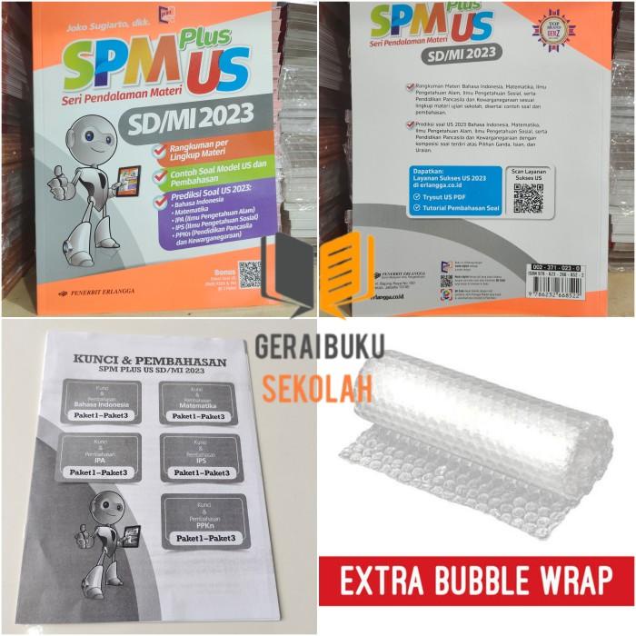 

BUKU SPM PLUS US SD/MI 2023 + KUNCI JAWABAN - ERLANGGA (ORIGINAL 100%) Best Seller