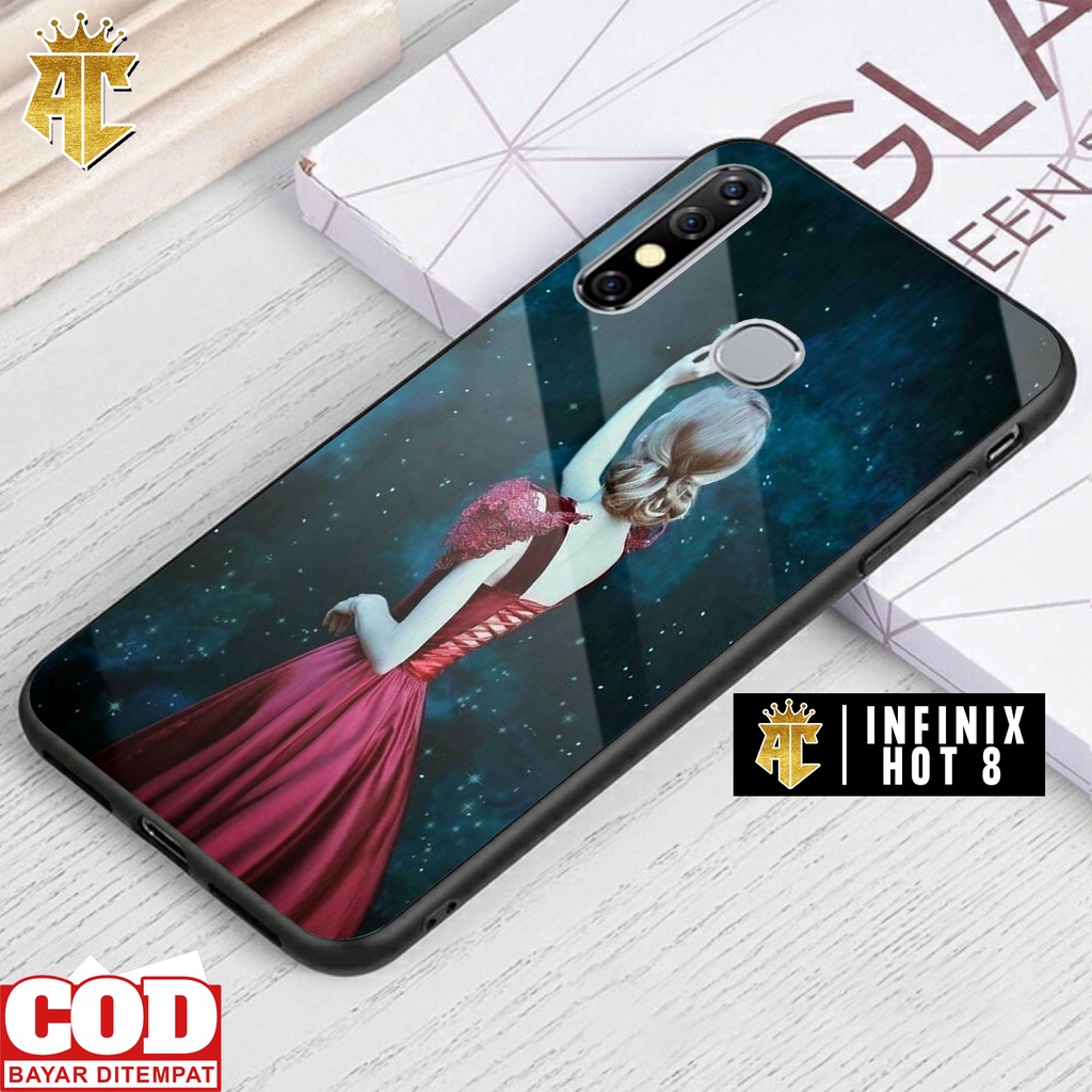 Case INFINIX HOT 8 - Casing INFINIX HOT 8 Terbaru 2022 AERO CASE [ MOTIF GAUN ] Silikon INFINIX HOT 