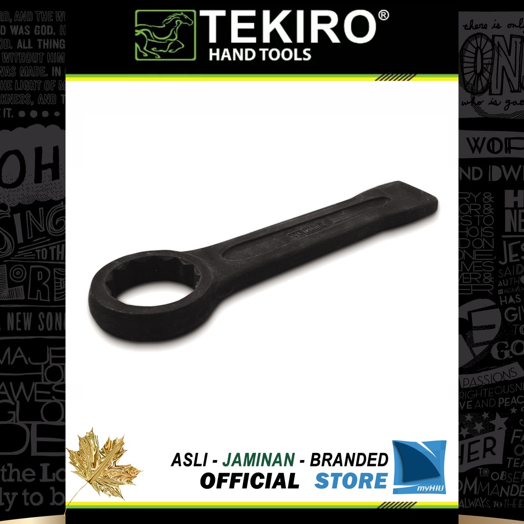 Kunci Ring Pukul 27 ~ 60 mm / Impact Slogging Wrench Spanner TEKIRO