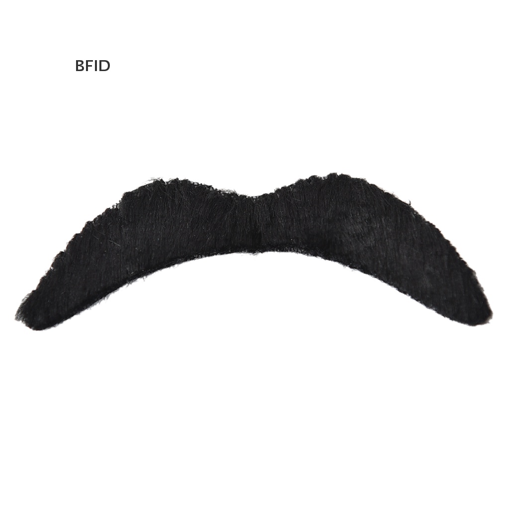 [BFID] 12pcs Set Pria Hitam Kumis Kumis Palsu Lucu Jenggot Pesta Kostum Halloween [ID]