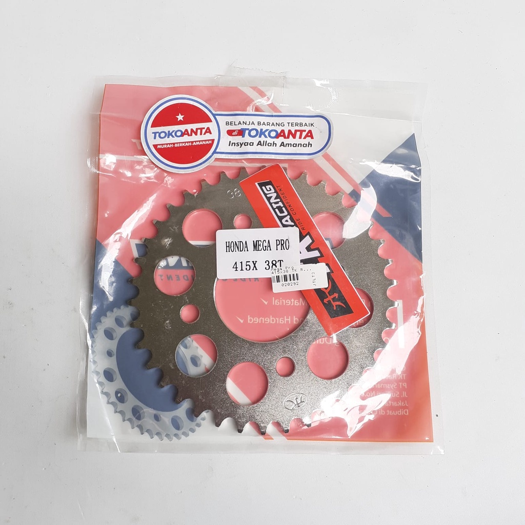 Gir Gear Belakang Motor Mega Pro Lama New Mono Shock 415 x 34 35 36 37 38 39 40 41 43 44 45 GL Pro N