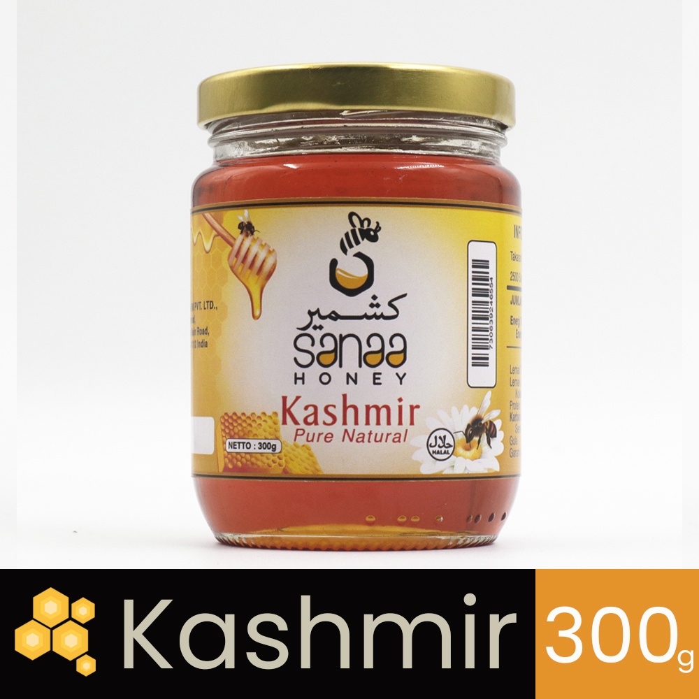 

Sanaa Honey Madu Kashmir Murni 300gr Madu India Himalaya