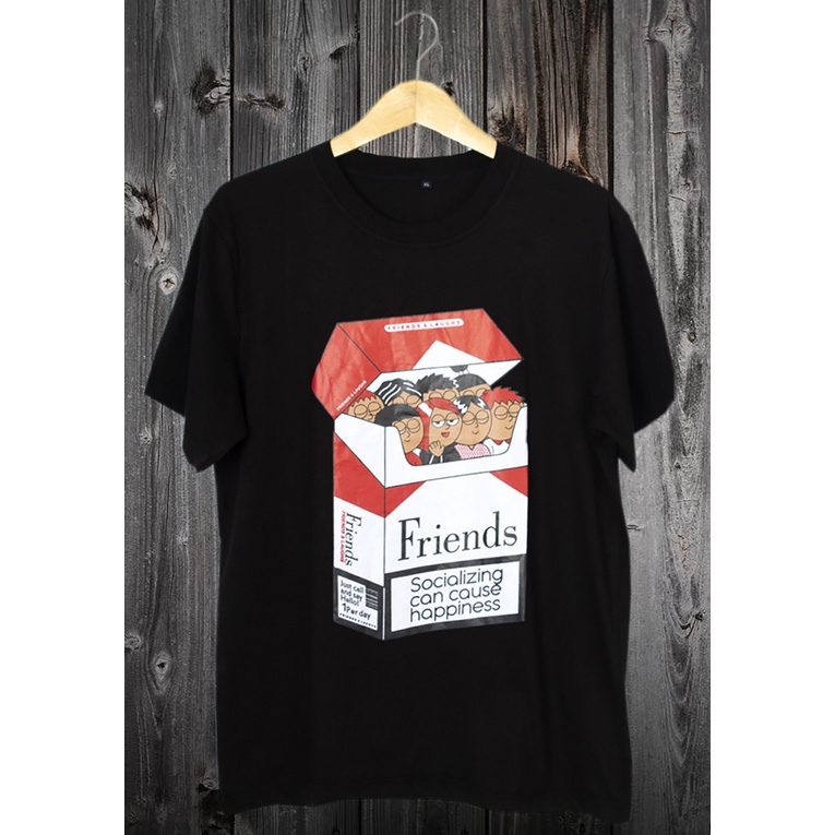 FORTGLASS KAOS FRIENDS | KAOS PRIA | KAOS DISTRO | TSHIRT PRIA | TSHIRT DISTRO | KAOS MOTIF SABLON