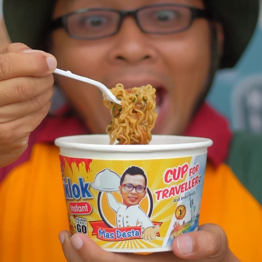 Mie Ongklok Instant &quot;Mas Desta&quot; Kemasan Cup 115 Gr