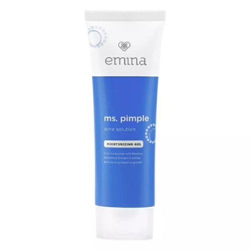 EMINA Ms Pimple Acne Solution Series | Face Wash 50ML | Moist Gel 20ML | Acne Spot | Toner