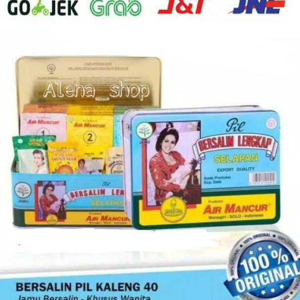 

Super Promo.. Pil Bersalin Lengkap Salapan Kaleng 40hari exp 2024 CTW