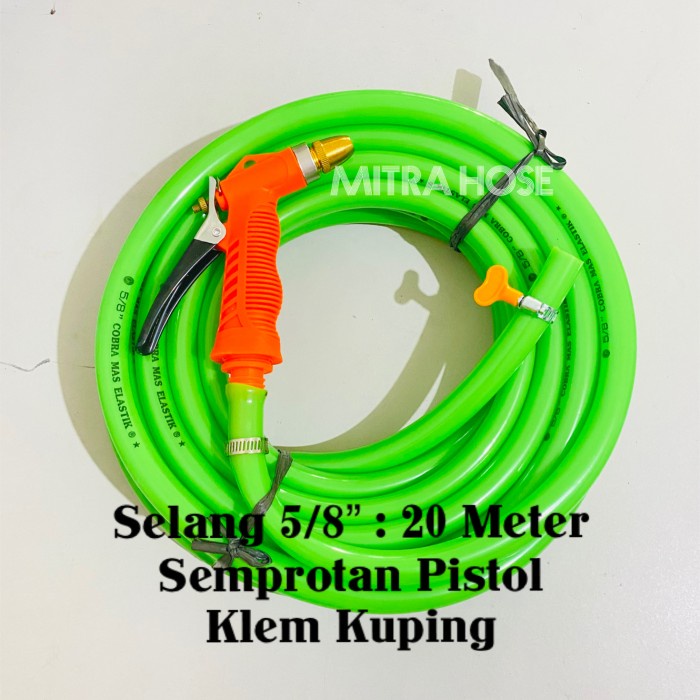 Jual Selang Air Cobra Mas Elastis Semprotan Pistol Meter