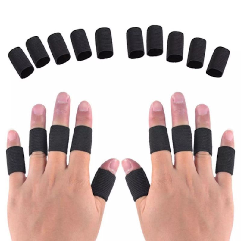 Finger Support Tealisi Deker Pelindung Jari Tangan Engkel Band Basket Volly putsal Protector Frasser