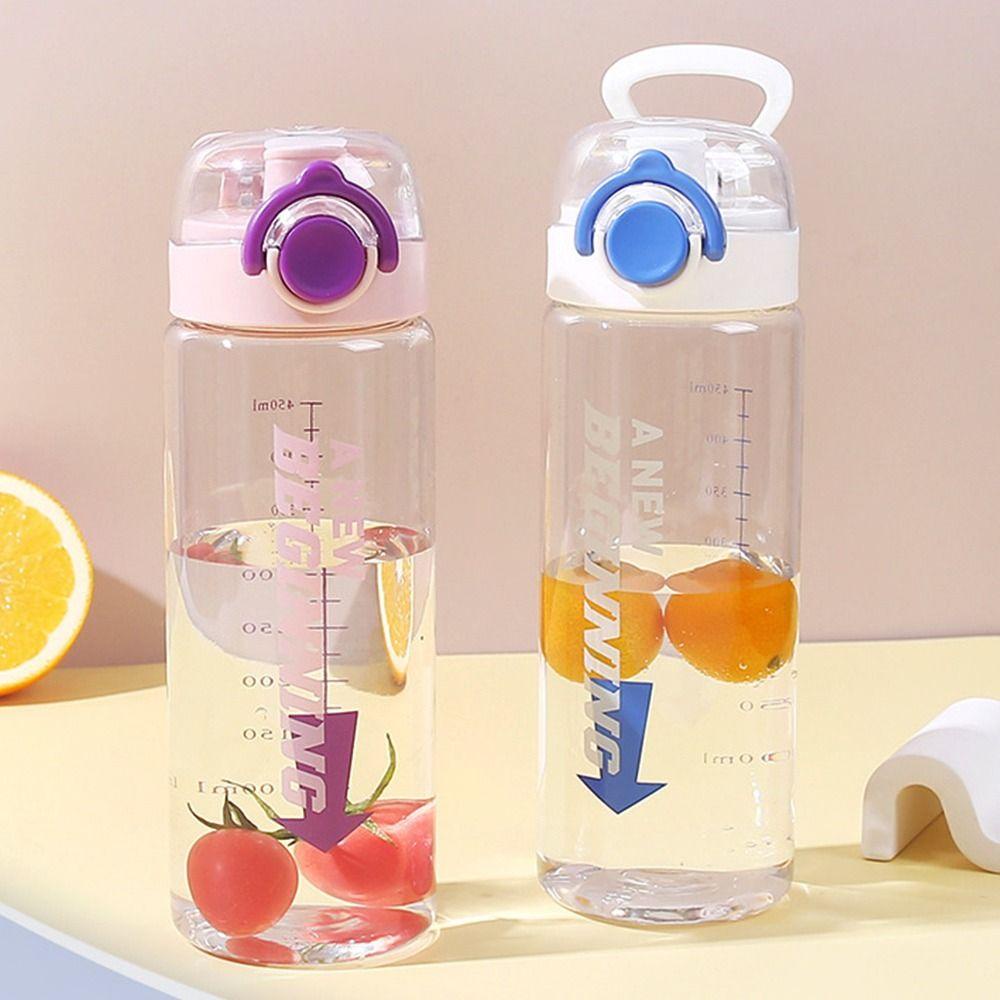 Popular Sports Water Bottle Gym Travel Botol Minum Bening Plastik