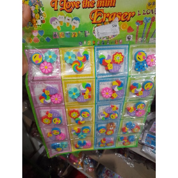 

(HBTOY)STIP/PENGHAPUS WARNA ISI 20 pc