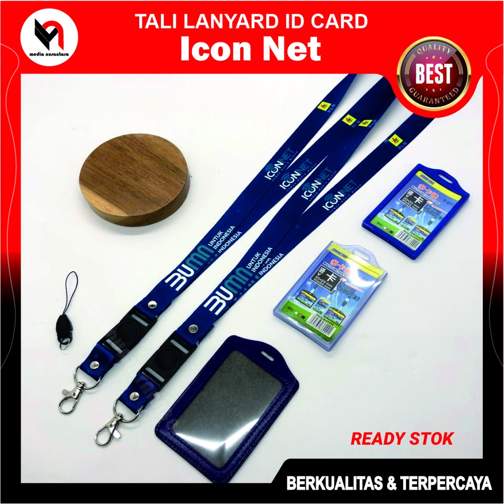 

Tali idcard ICONET PLN BUMN / LANYARD ICONET PLN BUMN IDCARD PRINTING