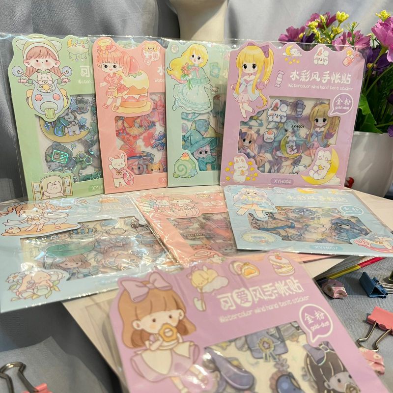 

Paket Sticker MURAH bergambar isi 3 lembar kode XYH - 30